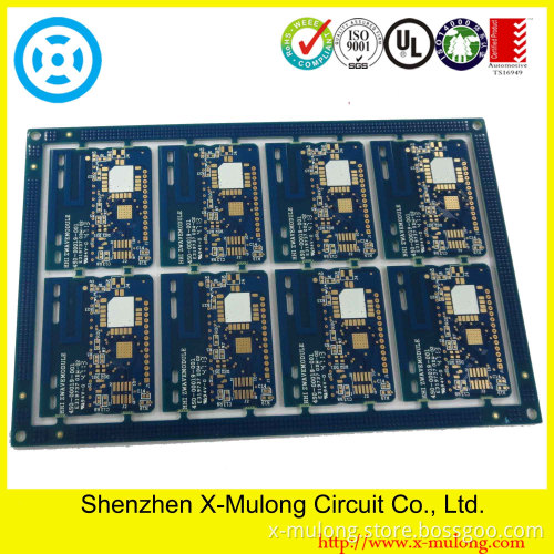Multilayer High Tg 3.2mm Impedance Control Selective Hard Gold Circuit Board